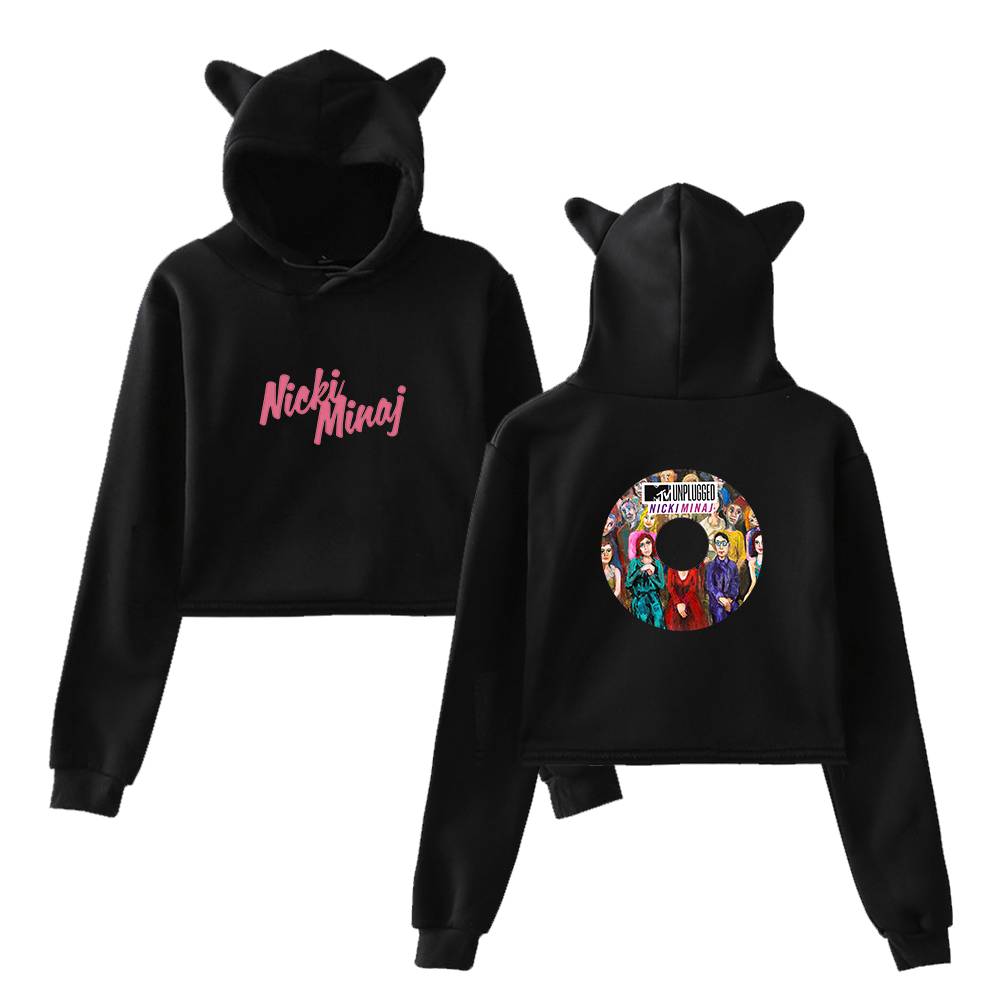 Nicki Minaj Cropped Hoodie