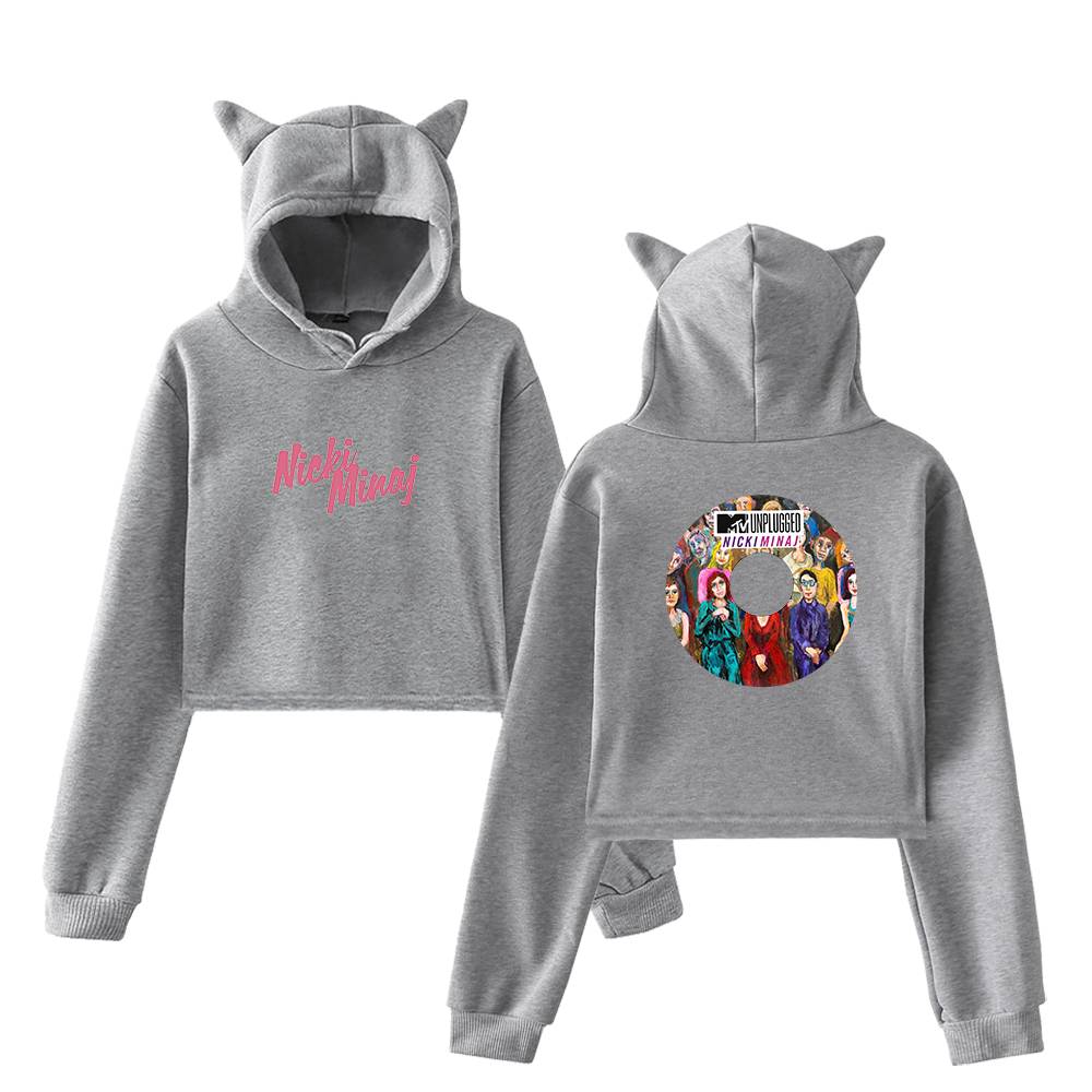 Nicki Minaj Cropped Hoodie
