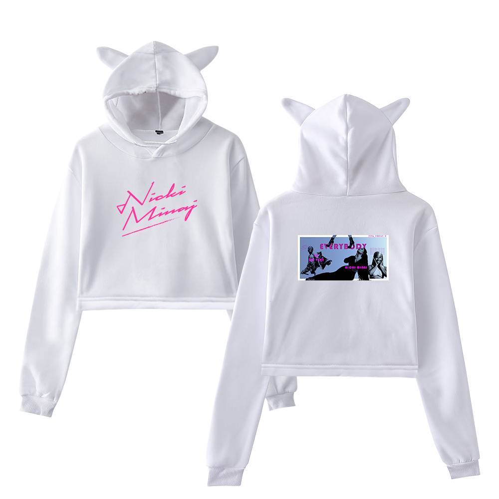 Nicki Minaj Cropped Hoodie