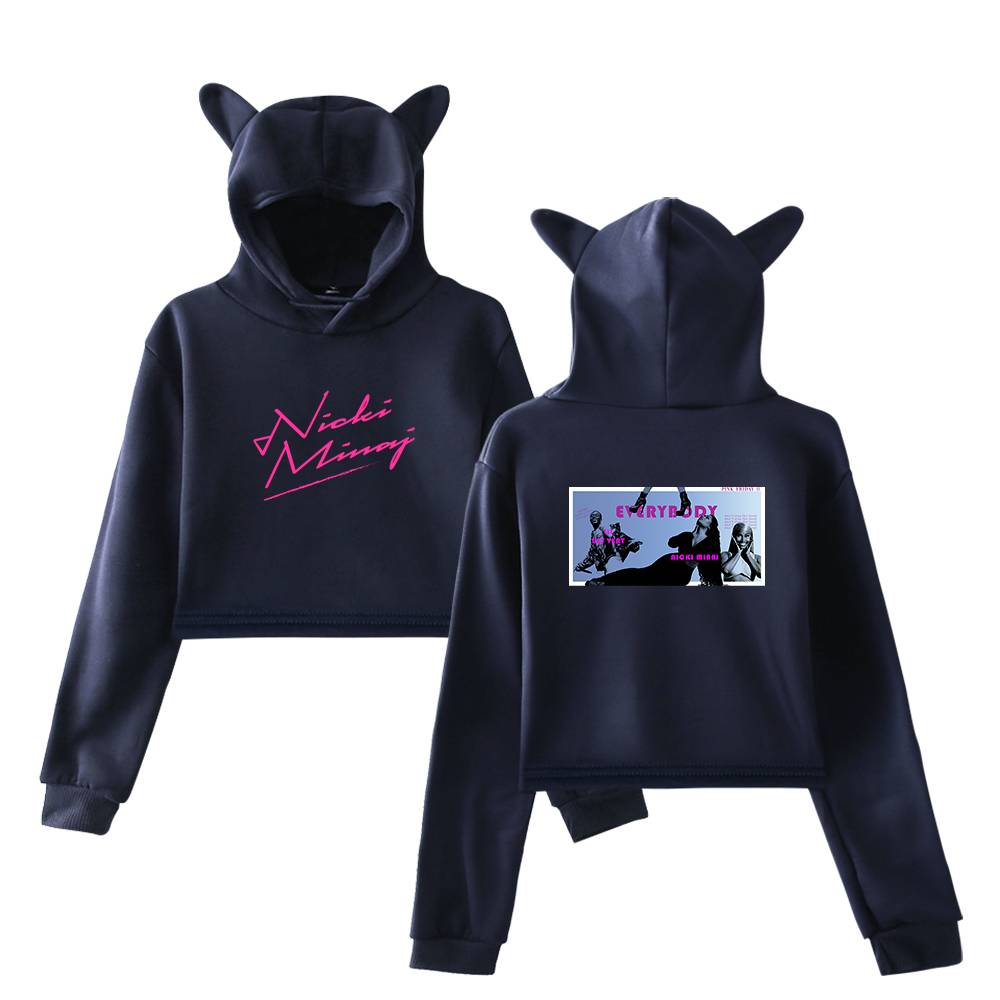 Nicki Minaj Cropped Hoodie