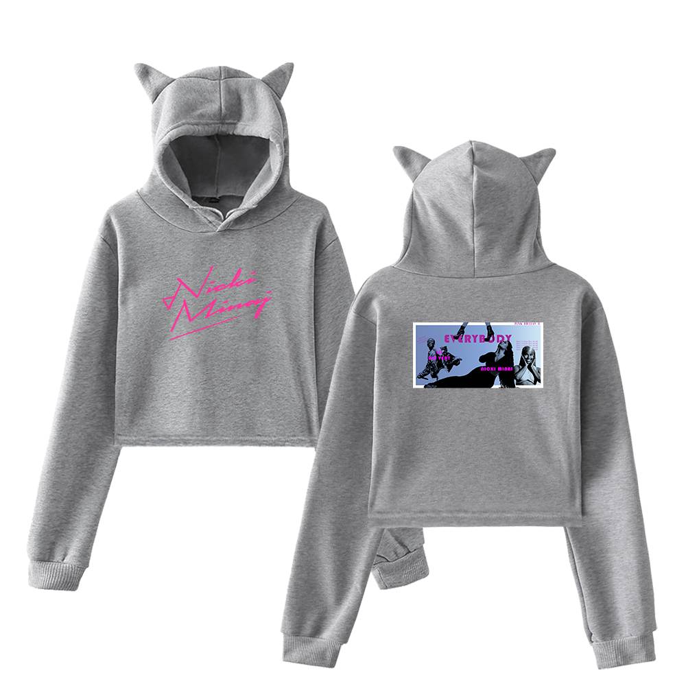 Nicki Minaj Cropped Hoodie