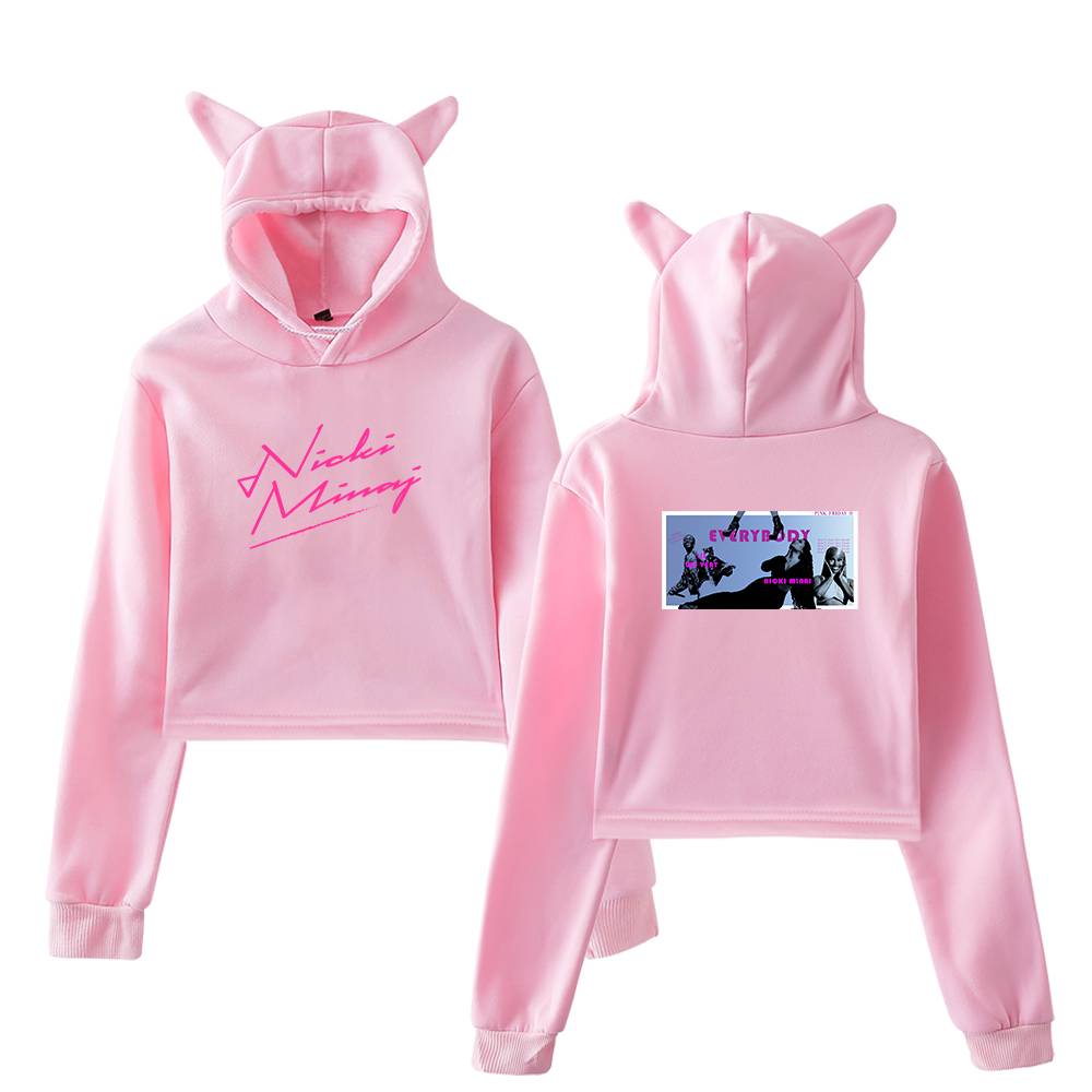 Nicki Minaj Cropped Hoodie